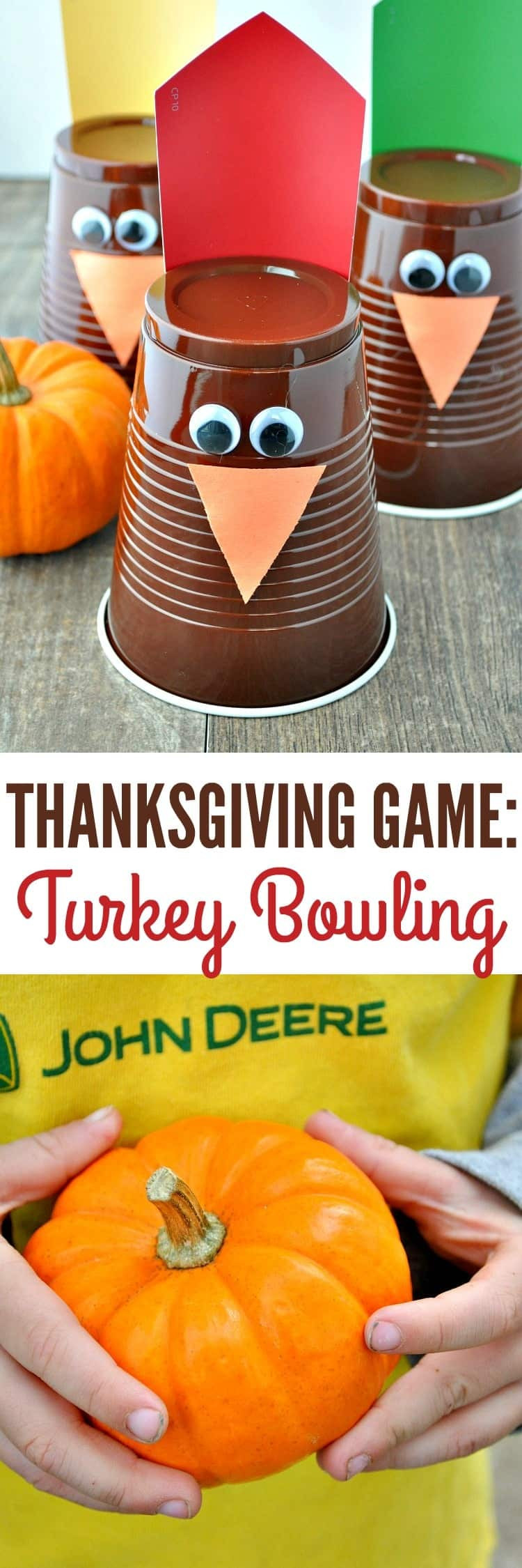 Thanksgiving Turkey Games
 Thanksgiving Game Turkey Bowling The Seasoned Mom