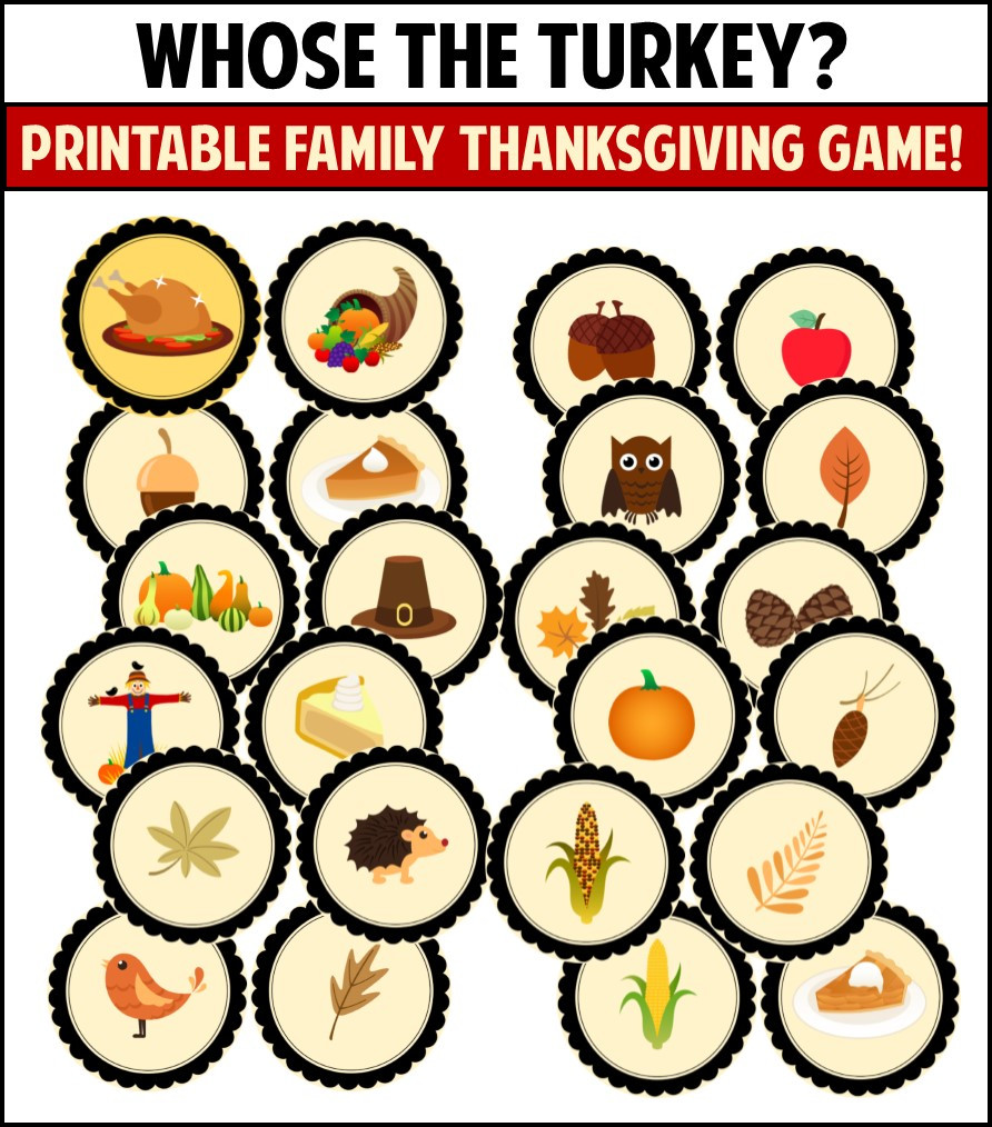 Thanksgiving Turkey Games
 Thanksgiving Games to play with your family