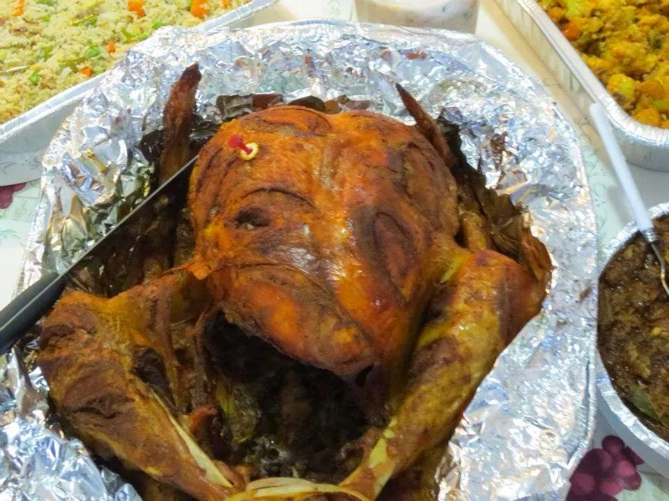 Thanksgiving Turkey Indian Style
 Thanksgiving Turkey Roast Recipe in Indian style How to