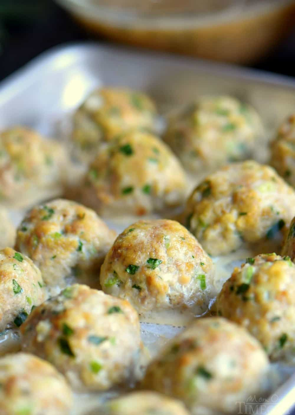 Thanksgiving Turkey Meatballs
 The BEST Turkey Meatballs with Herbed Gravy Mom Timeout