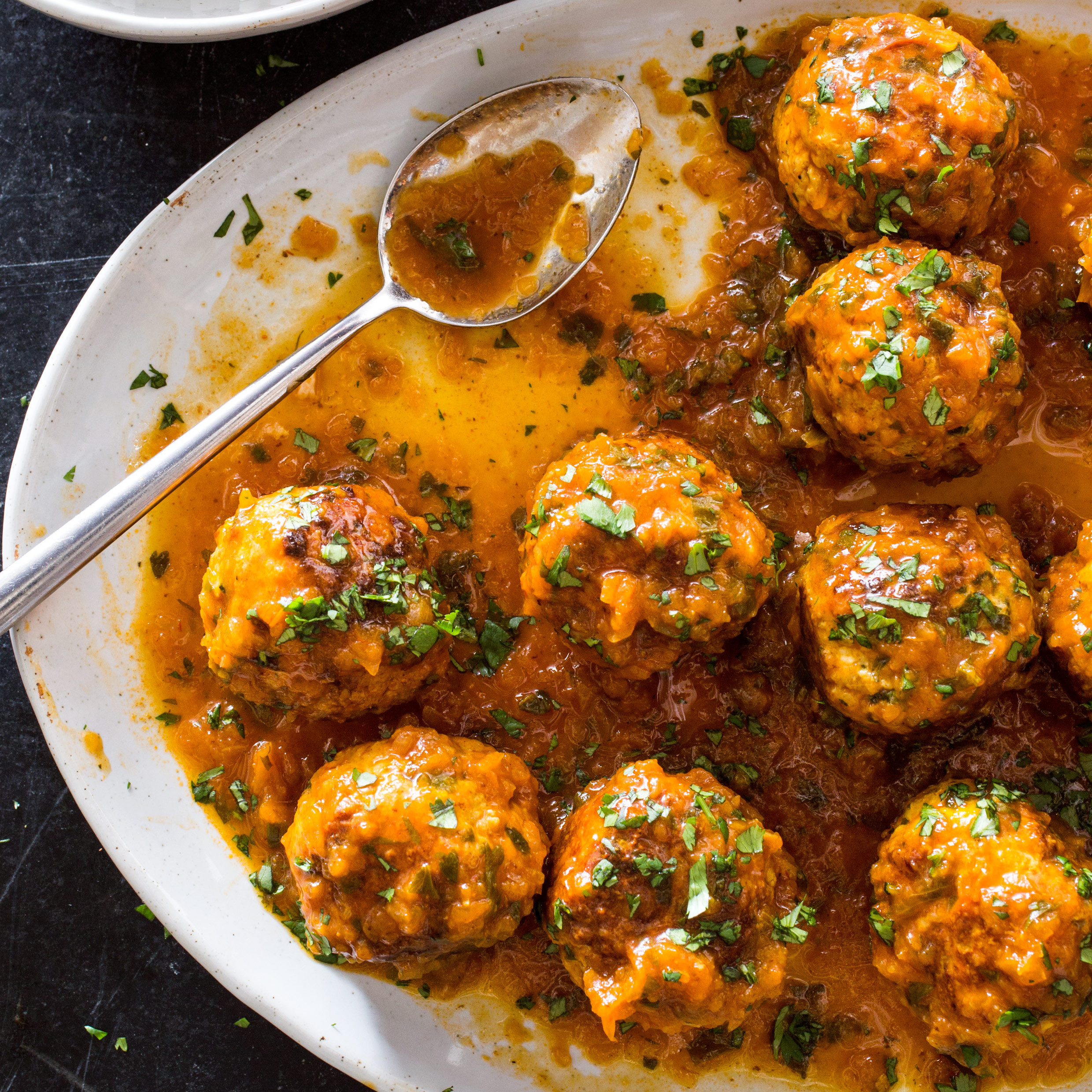 Thanksgiving Turkey Meatballs
 Moroccan Style Turkey Meatballs