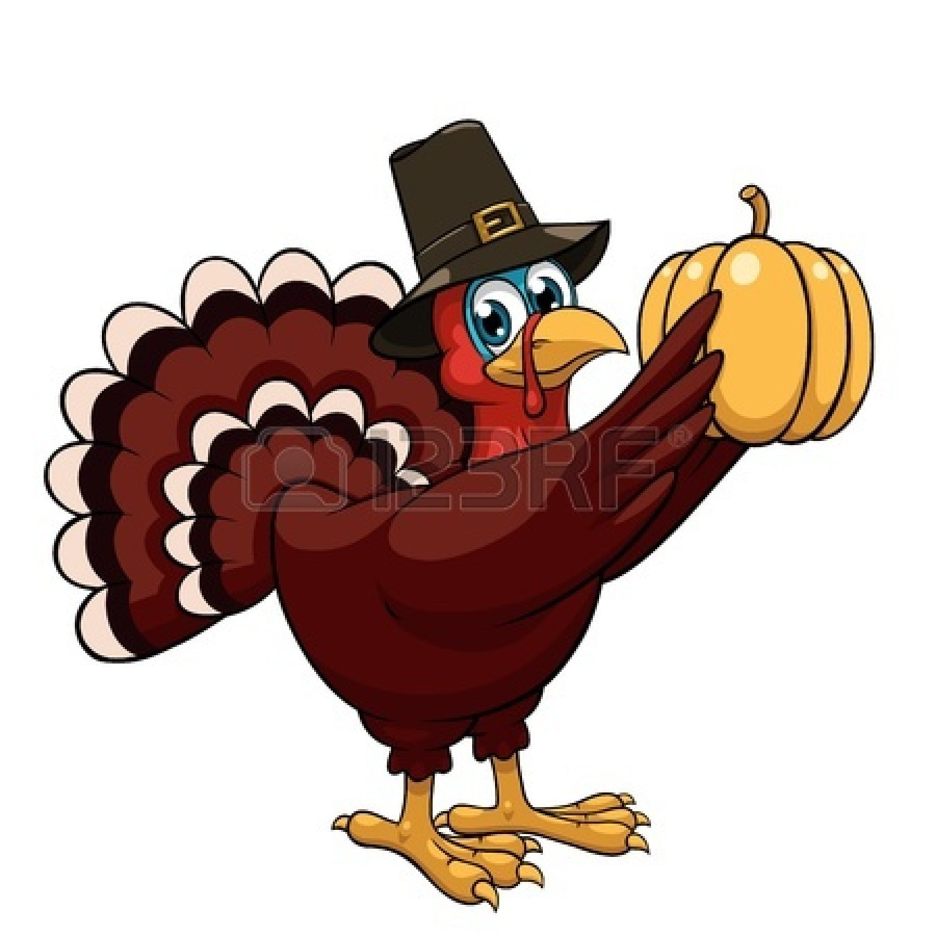Thanksgiving Turkey Picture
 Happy Thanksgiving Turkey Clipart Black And White