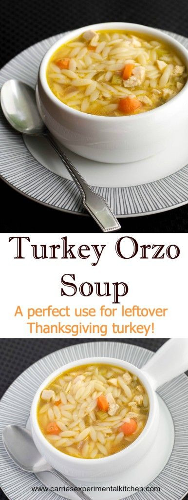 Thanksgiving Turkey Soup
 This weekend Thanksgiving and Soups on Pinterest