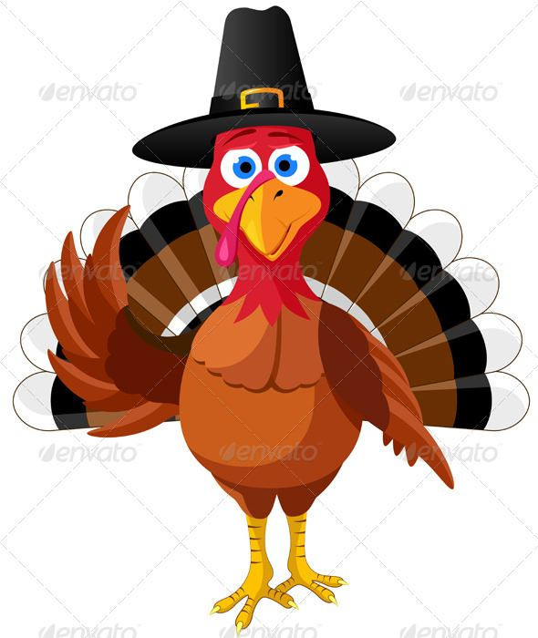 Thanksgiving Turkey Vector
 30 Thanksgiving Vector Graphics and Greeting Templates