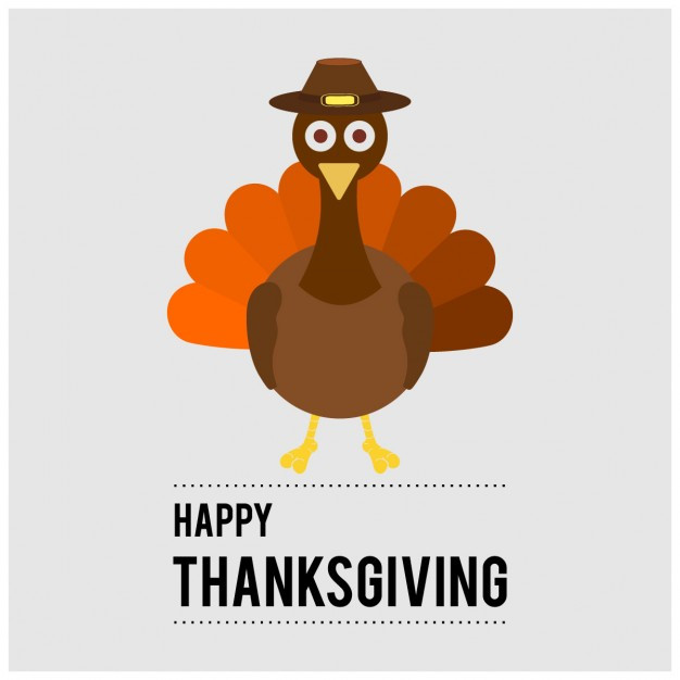 Thanksgiving Turkey Vector
 Happy thanksgiving day Vector