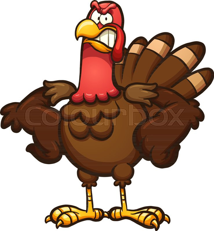 Thanksgiving Turkey Vector
 Turkey Cartoon Clipart