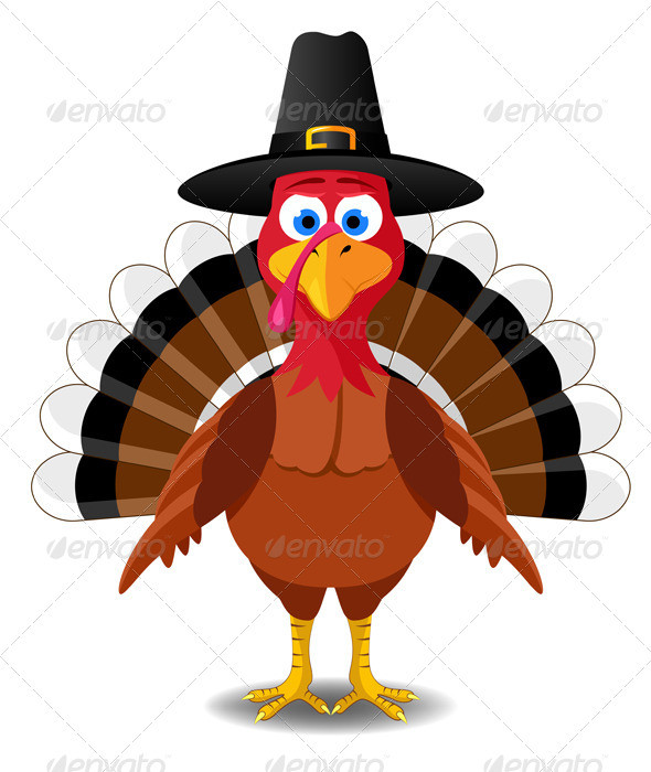 Thanksgiving Turkey Vector
 Thanksgiving Turkey Vector Illustration by alexjuve