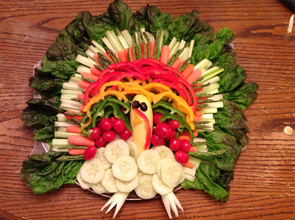 Thanksgiving Turkey Veggie Tray
 5 Creative Ve able and Fruit Turkey Platters Ecorazzi
