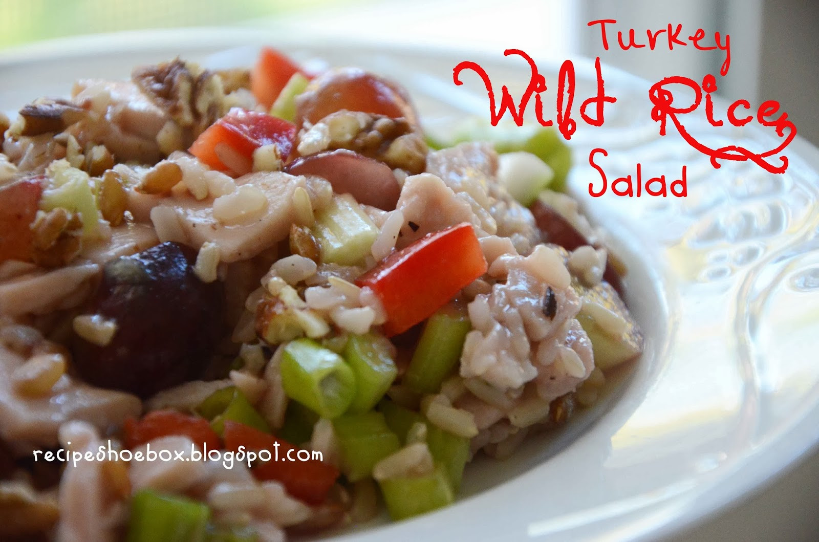 Thanksgiving Wild Rice Recipe
 Recipe Shoebox Turkey Wild Rice Salad