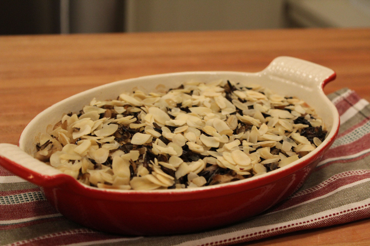 Thanksgiving Wild Rice Recipe
 Wild rice and mushroom casserole Thanksgiving recipe