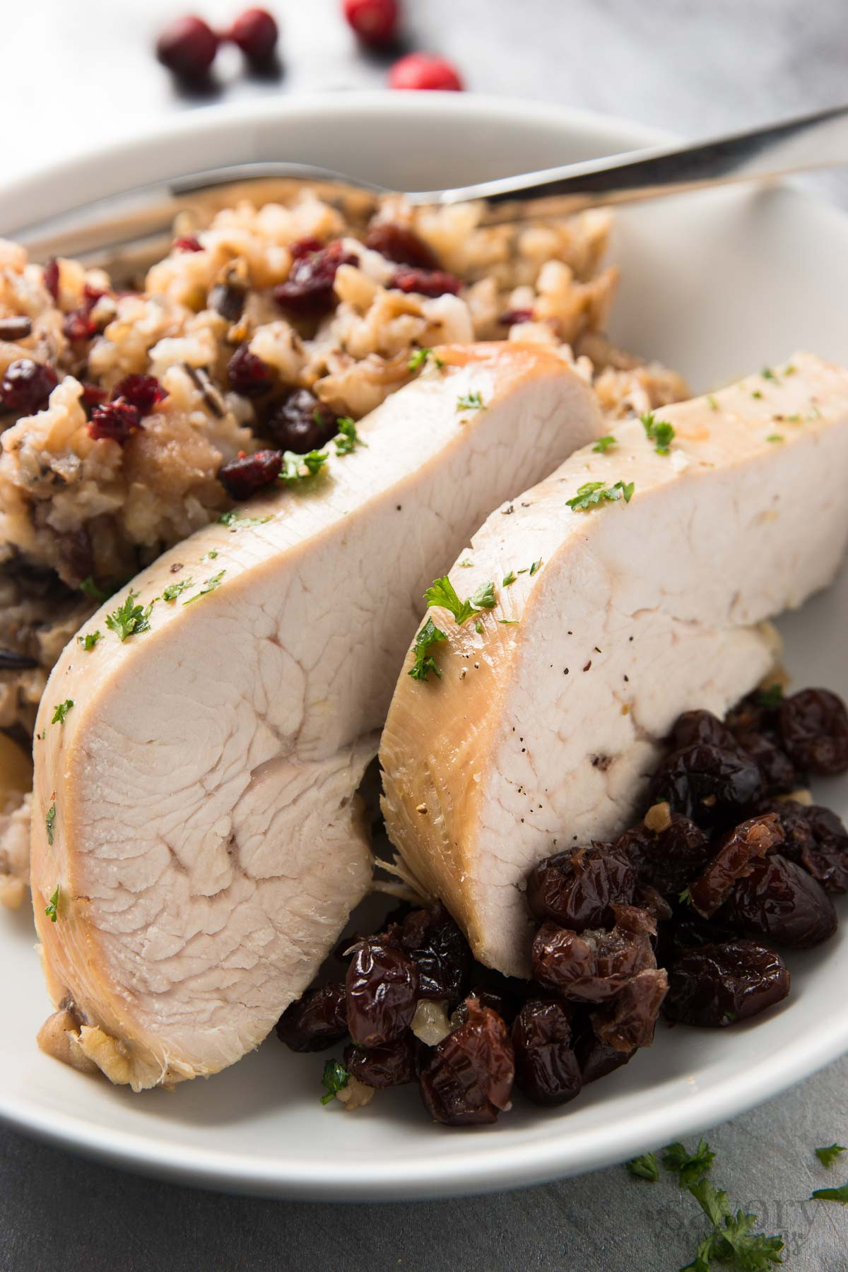 Thanksgiving Wild Rice Recipe
 Slow Cooker Turkey Breast with Apples and Wild Rice