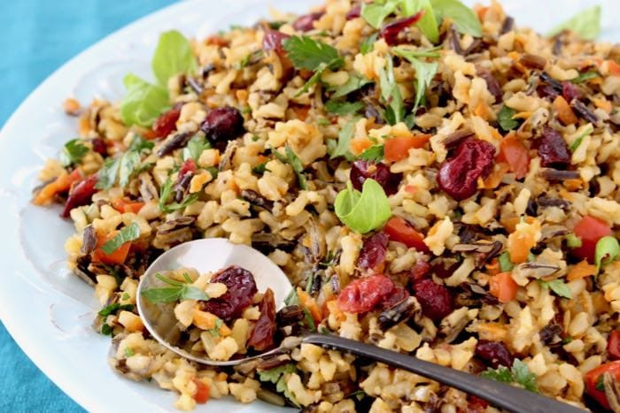 Thanksgiving Wild Rice Recipe
 Thanksgiving Wild Rice Recipe • Veggie Society