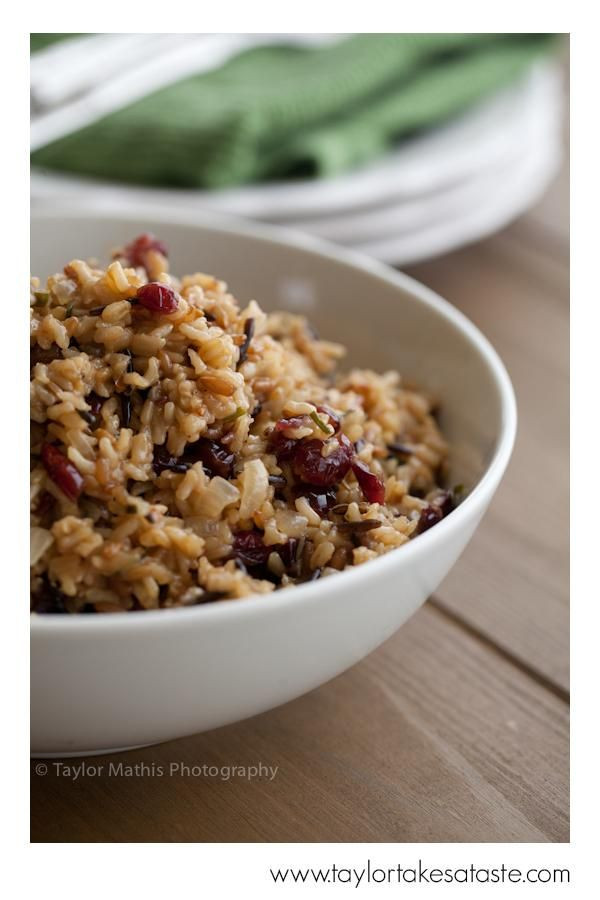 Thanksgiving Wild Rice Recipe
 Thanksgiving Recipes Cranberry Wild Rice Recipe