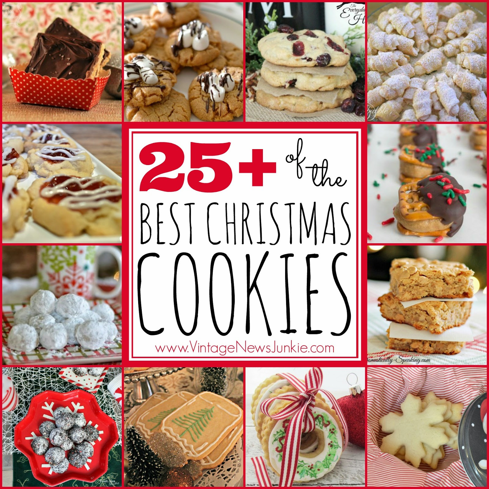 The Best Christmas Cookies Recipes
 25 OF THE BEST CHRISTMAS COOKIE RECIPES Handy DIY