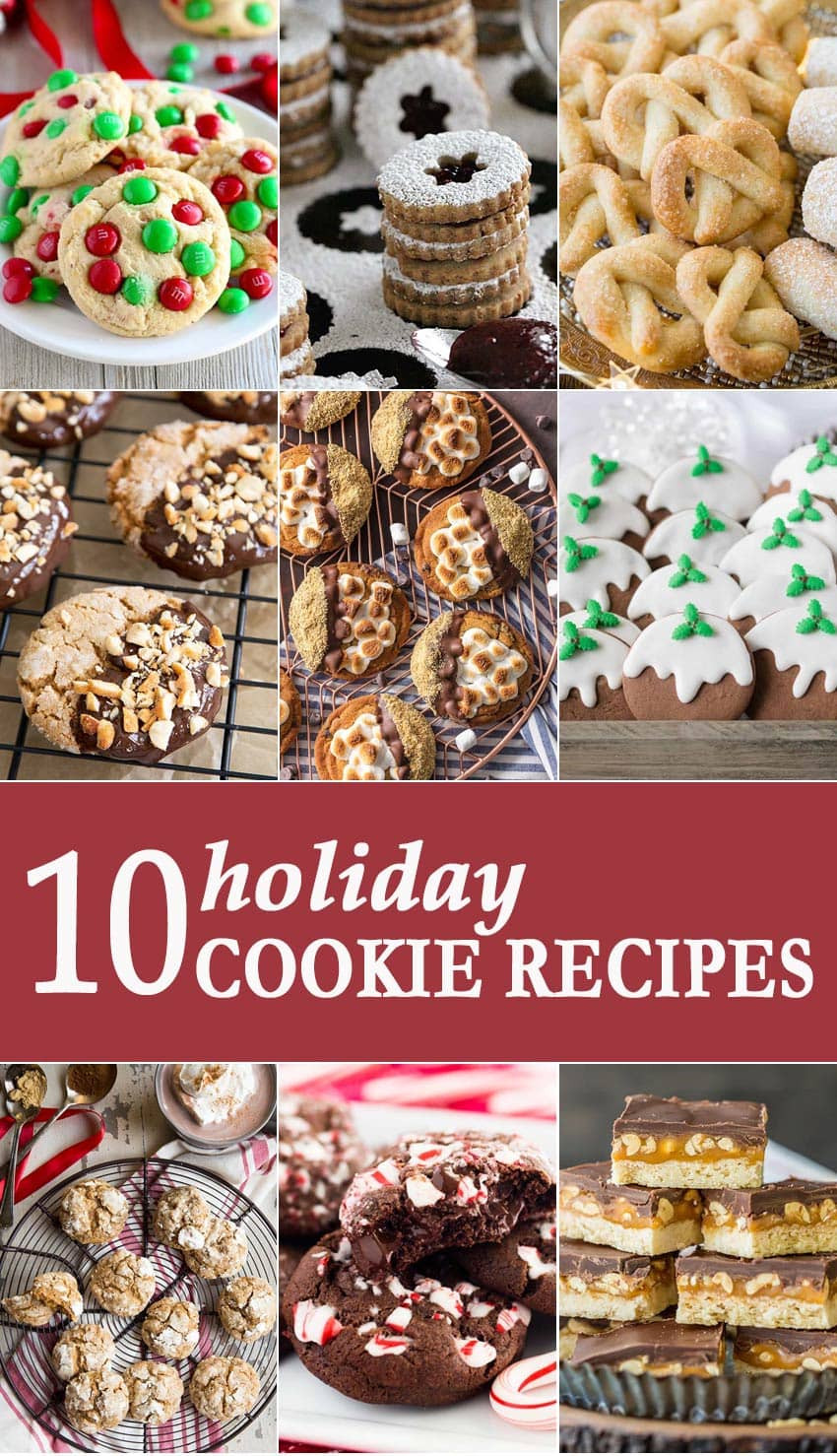 Top 10 Christmas Cookies Of All Time
 10 Holiday Cookie Recipes favorite holiday cookies
