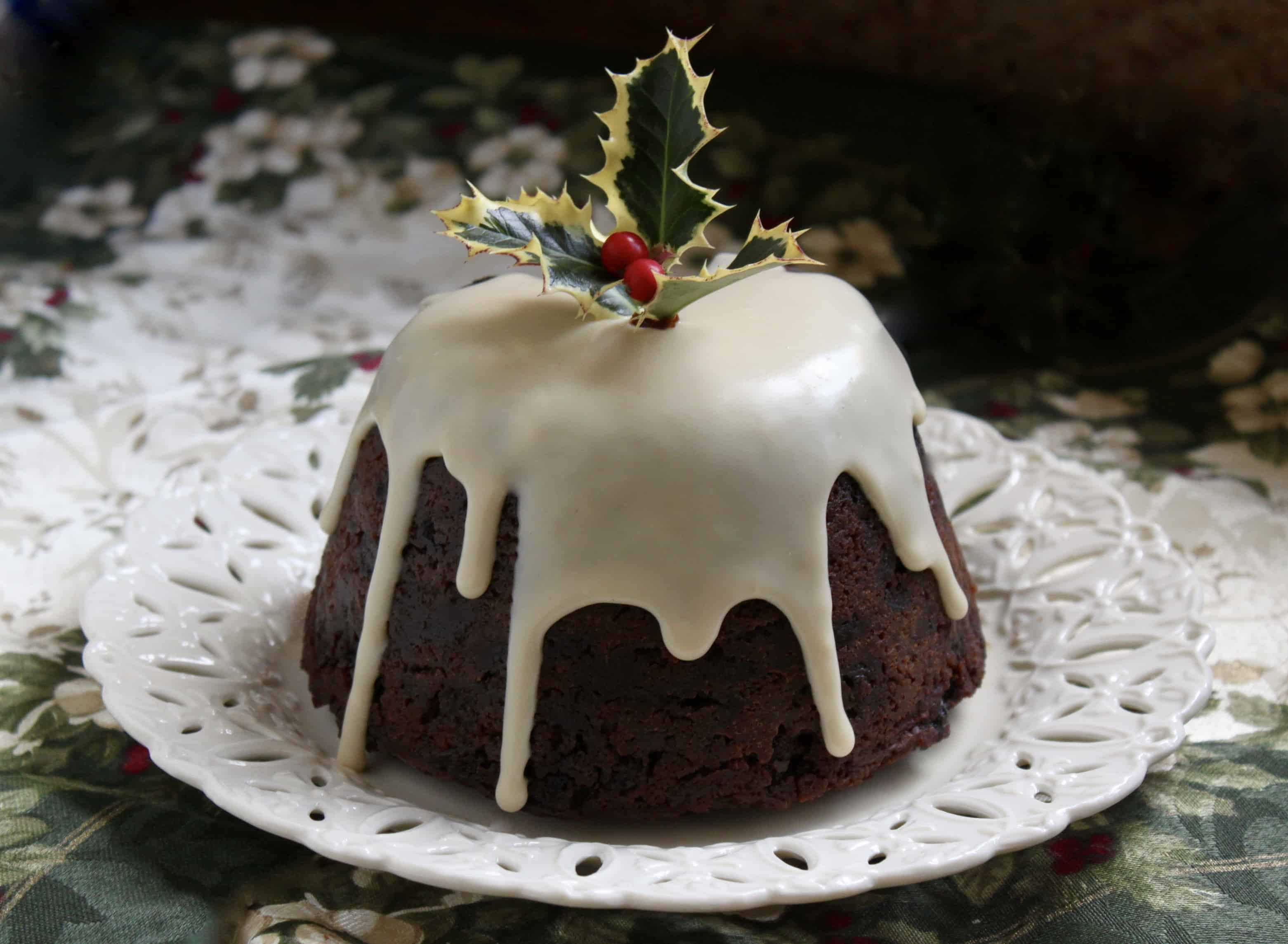 Traditional English Christmas Desserts
 Traditional British Christmas Pudding a Make Ahead Fruit