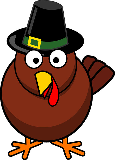 Turkey Cartoons Thanksgiving
 Free vector graphic Cartoon Fall Thanksgiving Turkey