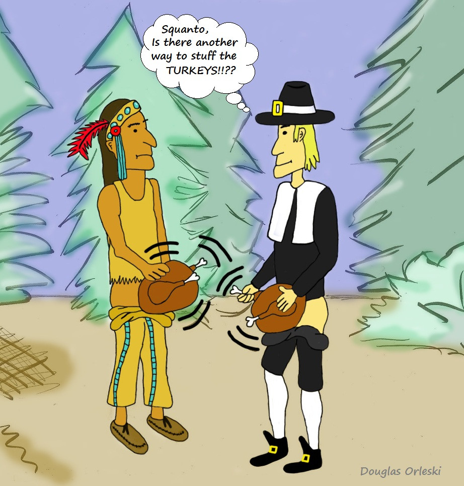 Turkey Cartoons Thanksgiving
 The History of Turkey Stuffing