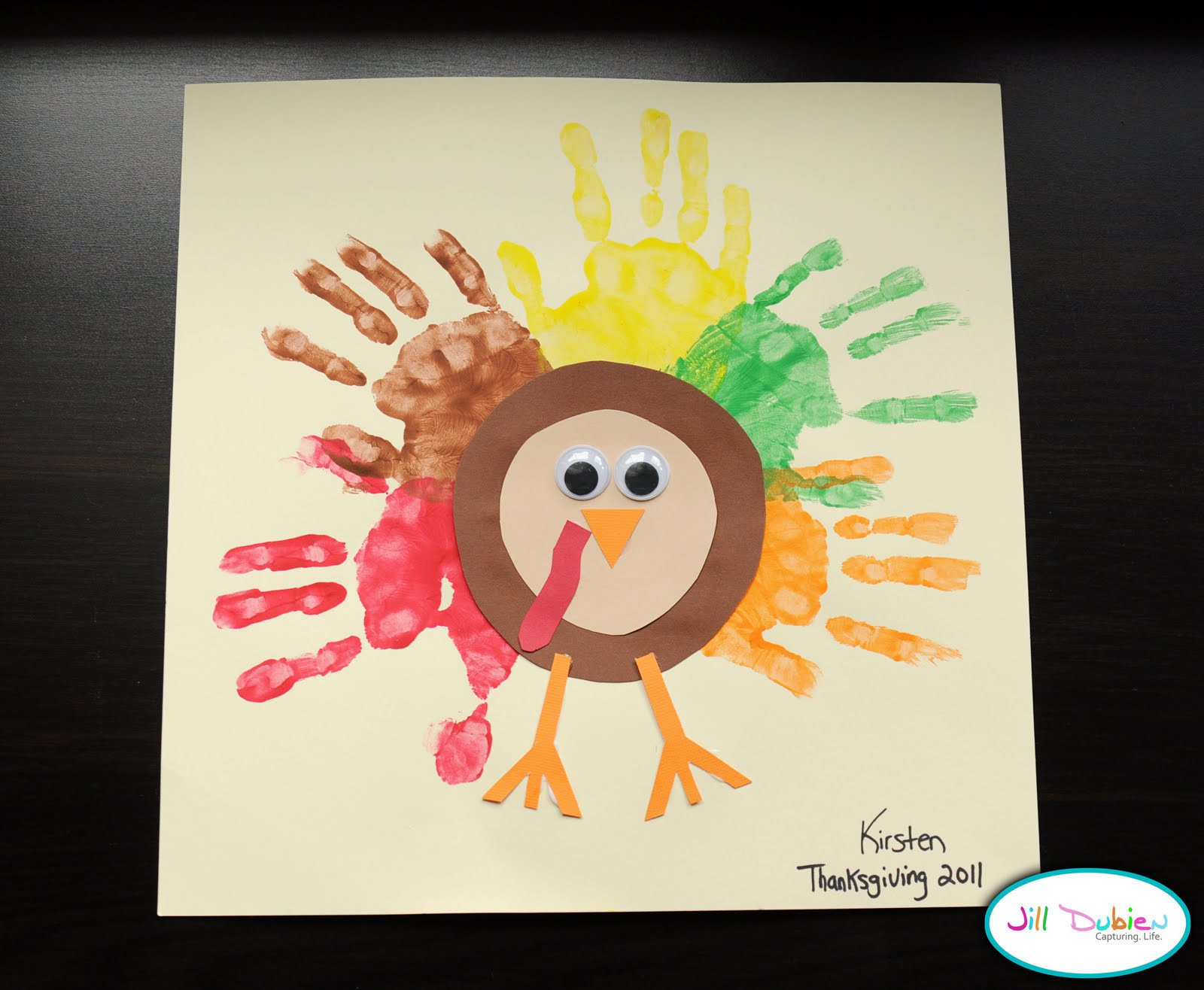 Turkey Crafts For Thanksgiving
 Preschool Crafts for Kids Thanksgiving Rainbow Handprint