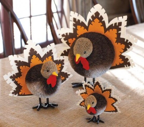 Turkey Decorations For Thanksgiving
 Gobble Gobble Lovely Turkey Decorations B Lovely Events