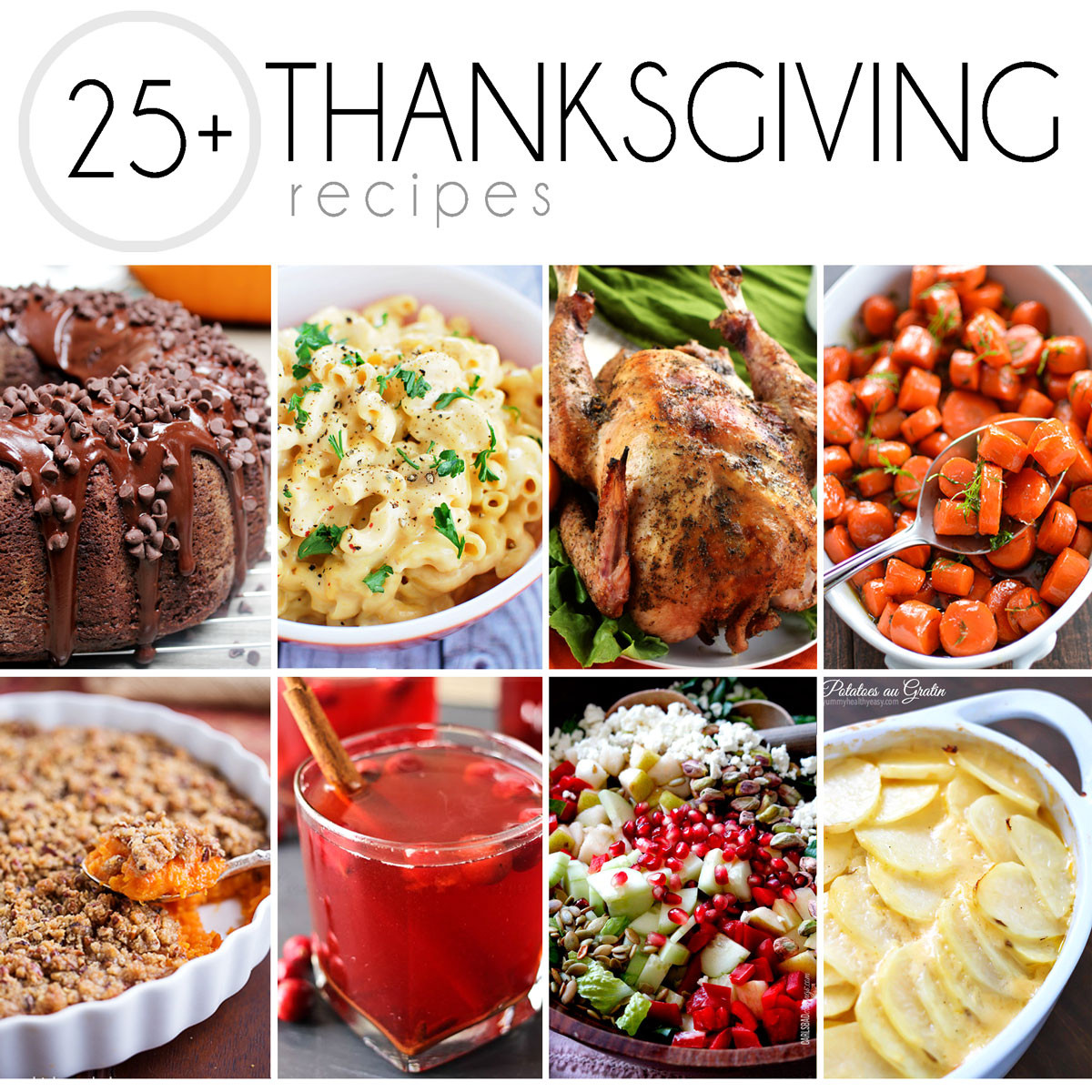 Turkey Recipes For Thanksgiving Dinner
 25 Thanksgiving Recipes