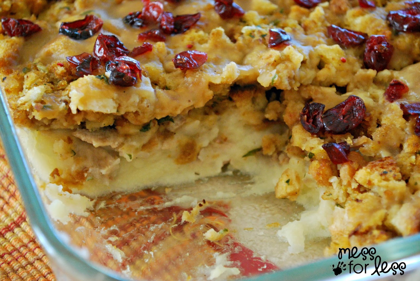 Turkey Recipes Thanksgiving
 Thanksgiving Dinner Casserole Mess for Less