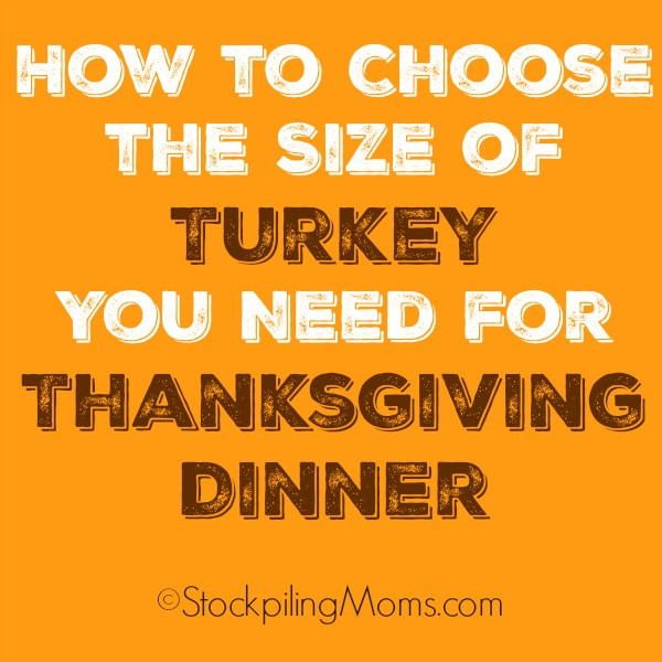 Turkey Sizes For Thanksgiving
 How to Choose the Size of Turkey You Need for Thanksgiving