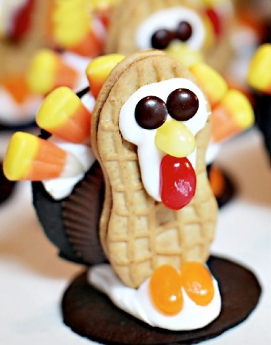 Turkey Treats For Thanksgiving
 50 Cute Thanksgiving Treats For Kids