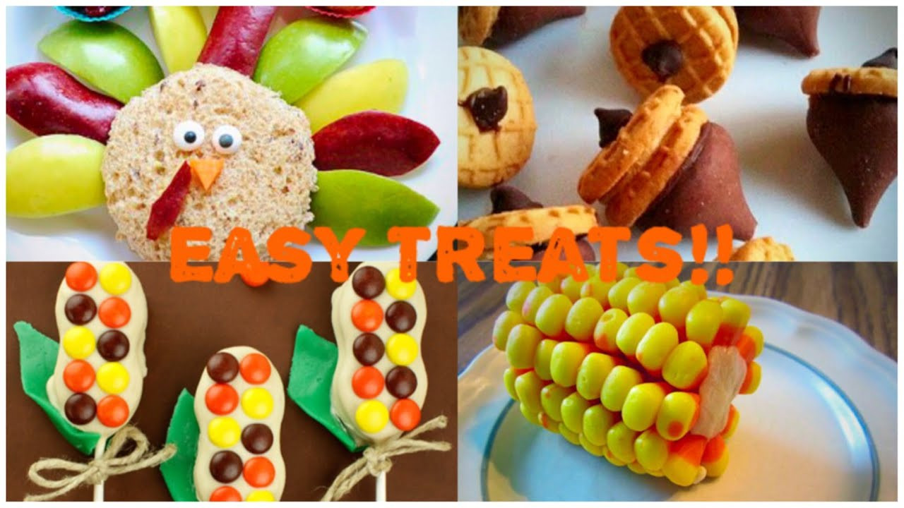 Turkey Treats For Thanksgiving
 EASY DIY No Bake Thanksgiving Treat Ideas Great For Kids