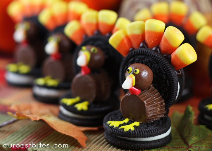 Turkey Treats For Thanksgiving
 Oreo Turkey Treats For Thanksgiving