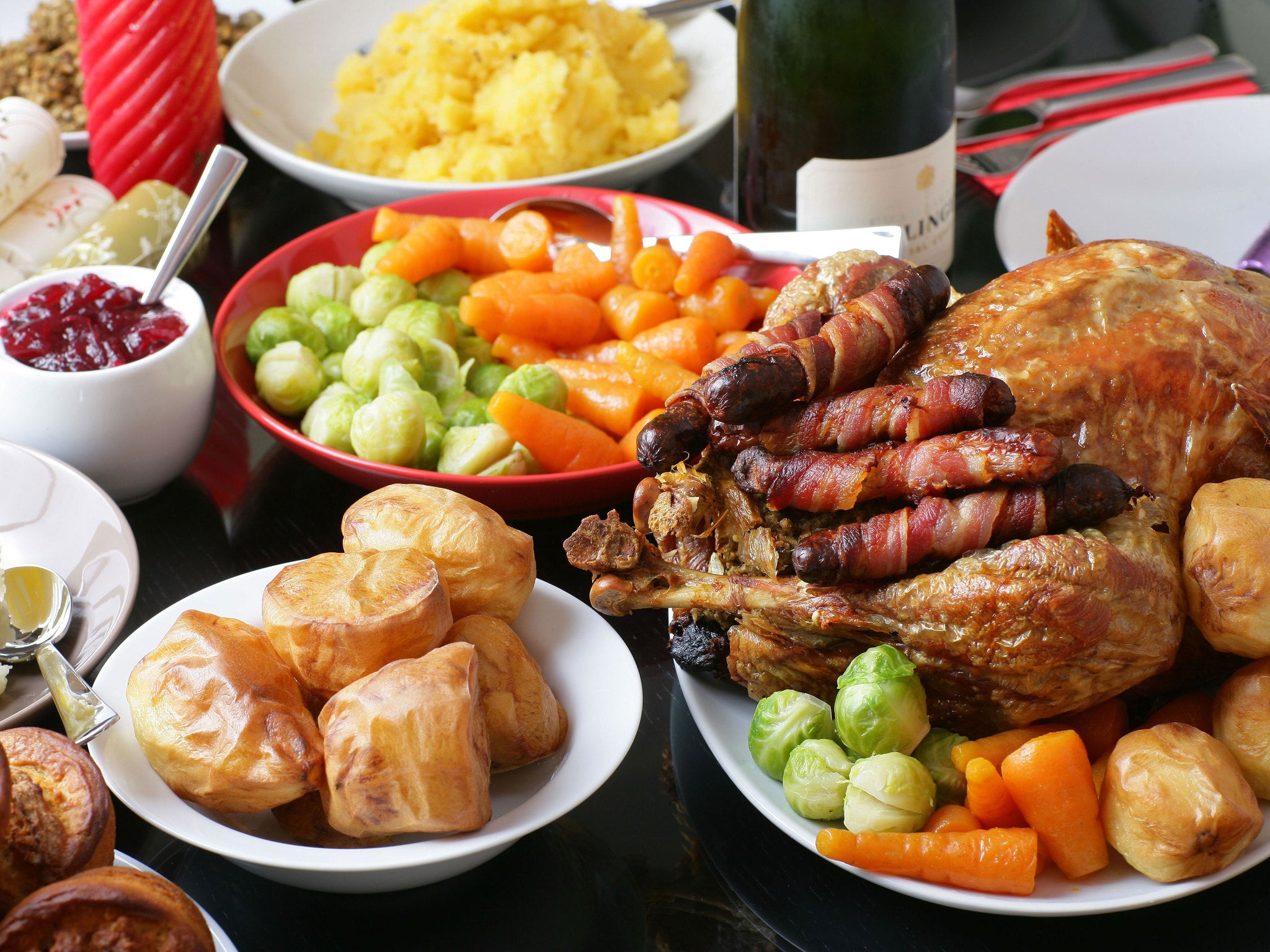 Typical Christmas Dinners
 UK s favourite food to eat on Christmas Day revealed