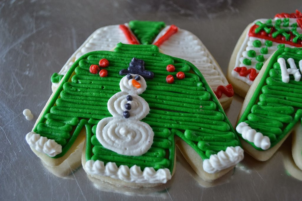 Ugly Christmas Sweater Cookies
 Ugly Christmas Sweater Cookies