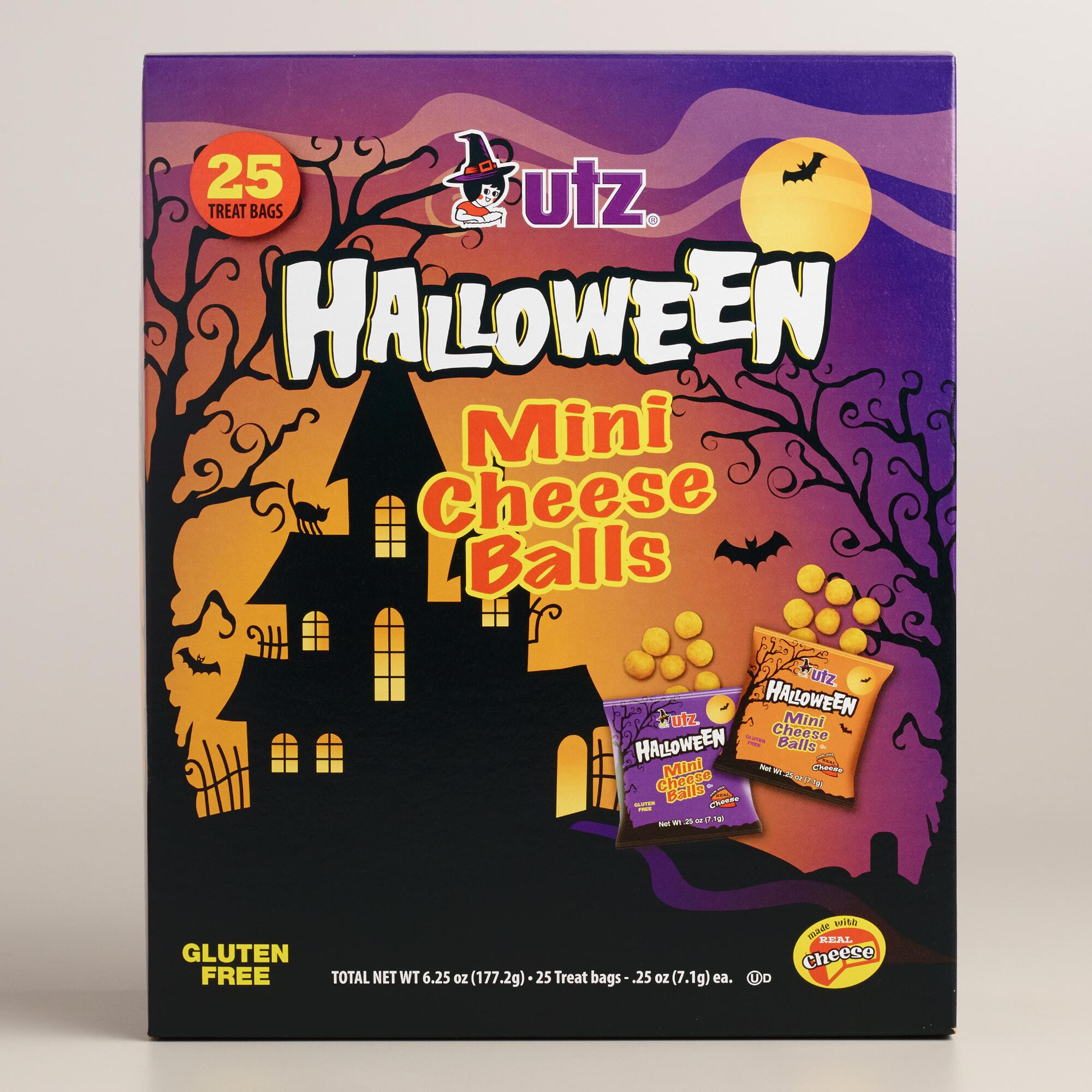 Utz Halloween Pretzels
 Utz Halloween Mini Cheese Balls 25 Count