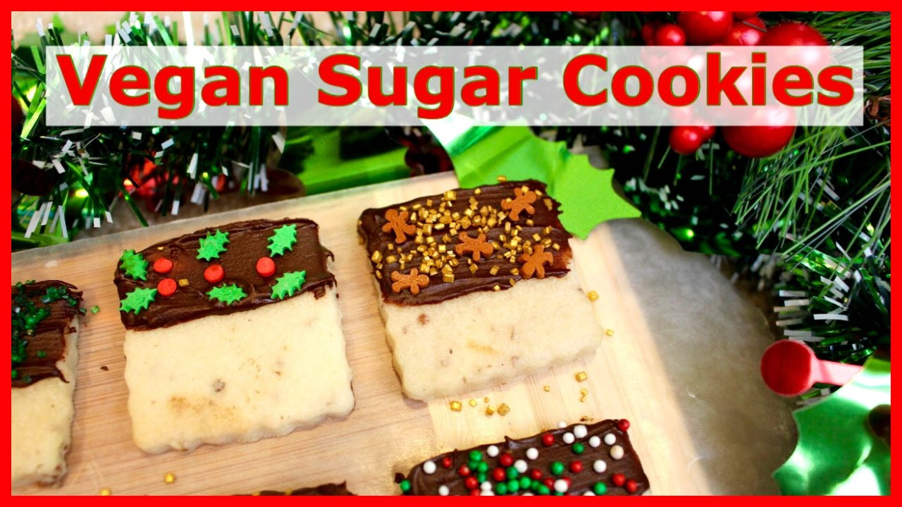 Vegan Christmas Sugar Cookies
 VEGAN CHRISTMAS SUGAR COOKIES