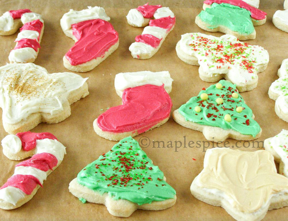 Vegan Christmas Sugar Cookies
 maple•spice Christmas Cookies