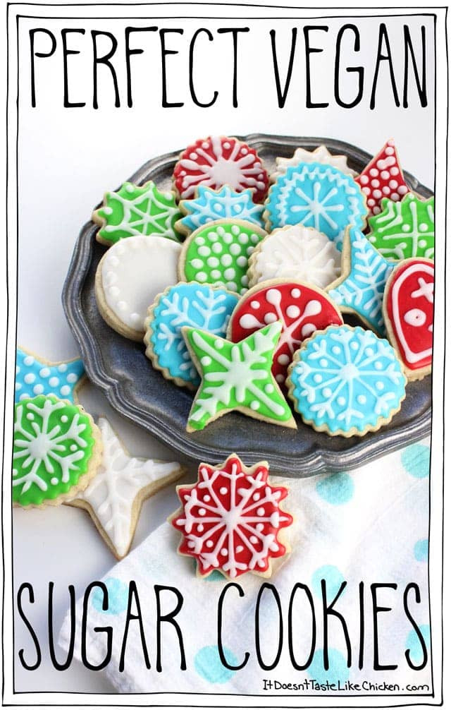 Vegan Christmas Sugar Cookies
 Perfect Vegan Sugar Cookies • it doesn t taste like chicken