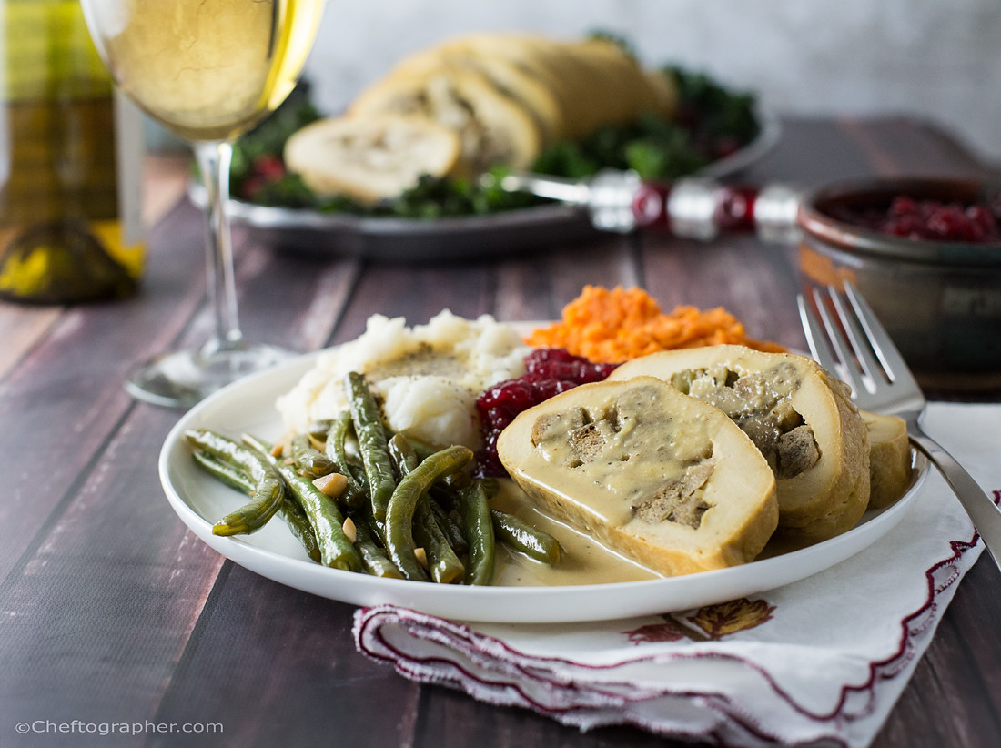 Vegan Holiday Recipes Thanksgiving
 Vegan Turkey Roll Cheftographer