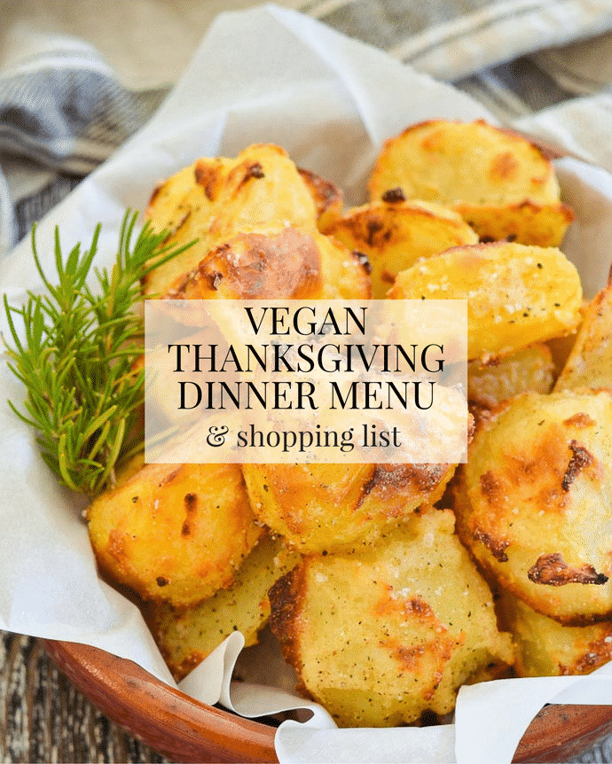 Vegan Meals For Thanksgiving
 Vegan Thanksgiving Dinner Menu & Shopping List A Virtual