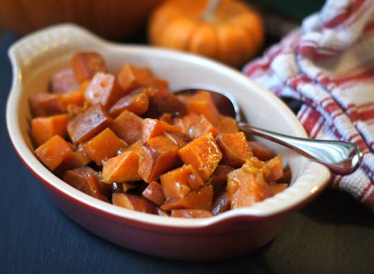 Vegan Sweet Potato Recipes Thanksgiving
 Maple Glazed Sweet Potatoes Vegan