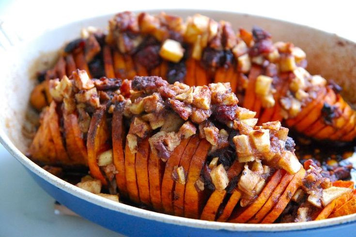 Vegan Thanksgiving 2019
 Hasselback Sweet Potatoes Recipe in 2019