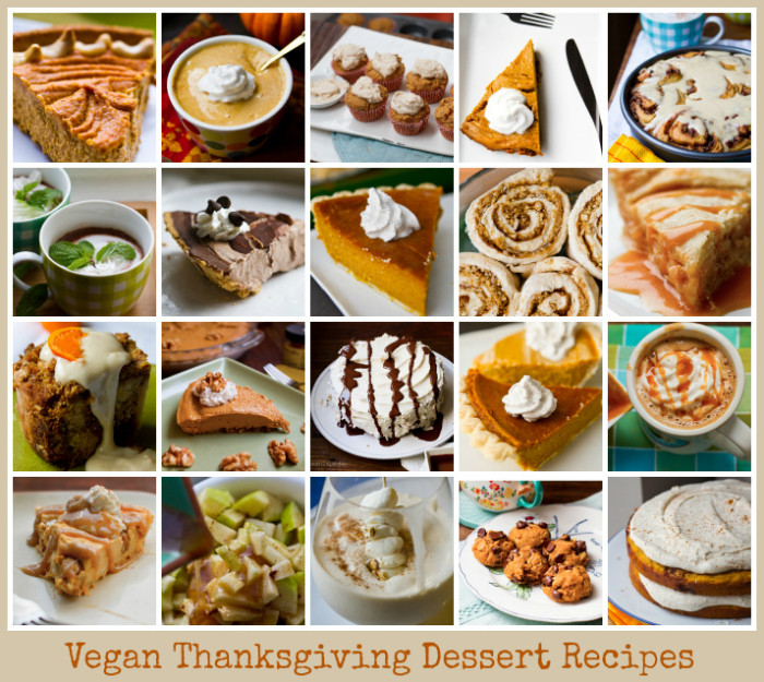 Vegan Thanksgiving Dessert Recipes
 Vegan Thanksgiving Recipes Mega Recipe Round up Vegan
