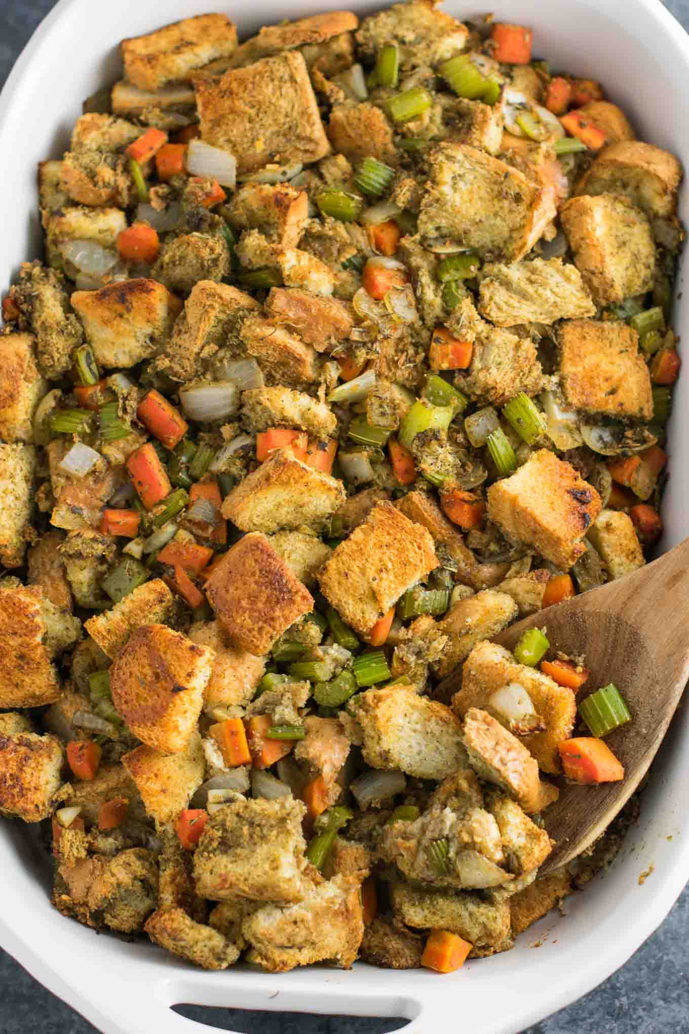 Vegan Thanksgiving Dressing
 Easy Vegan Stuffing Recipe gluten free dairy free