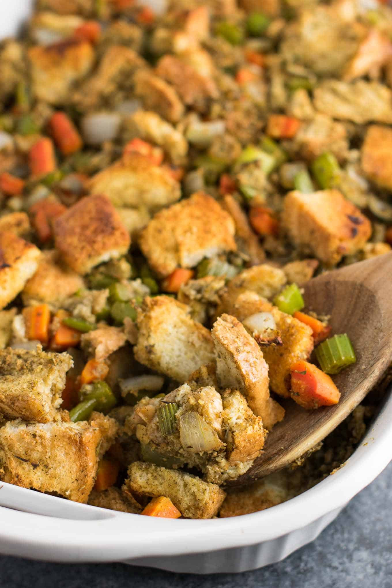 Vegan Thanksgiving Dressing
 Easy Vegan Stuffing Recipe gluten free dairy free