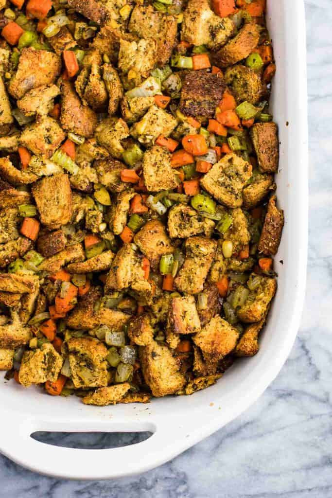 Vegan Thanksgiving Dressing
 Easy Vegan Stuffing Recipe Build Your Bite