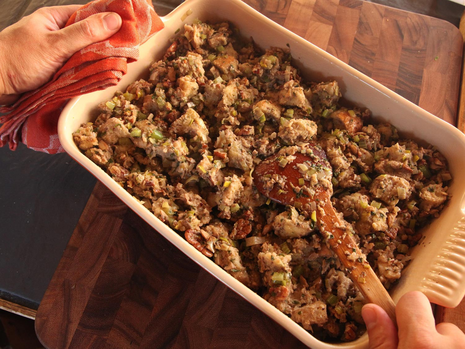 Vegan Thanksgiving Dressing Recipe
 The Food Lab How to Make Vegan Stuffing That Really Rocks