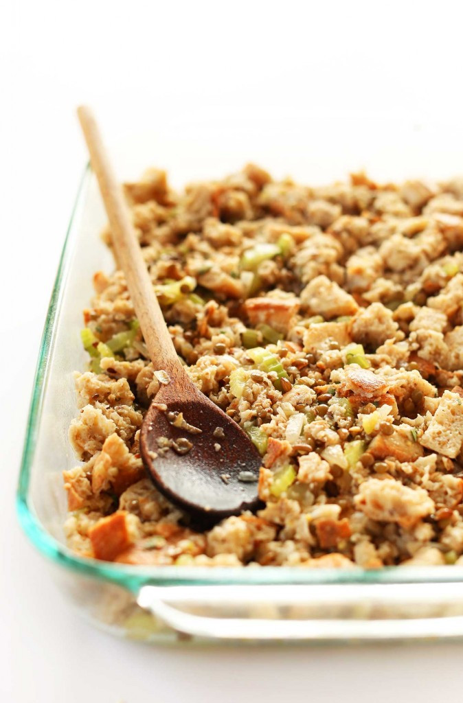 Vegan Thanksgiving Dressing
 Simple Vegan Stuffing