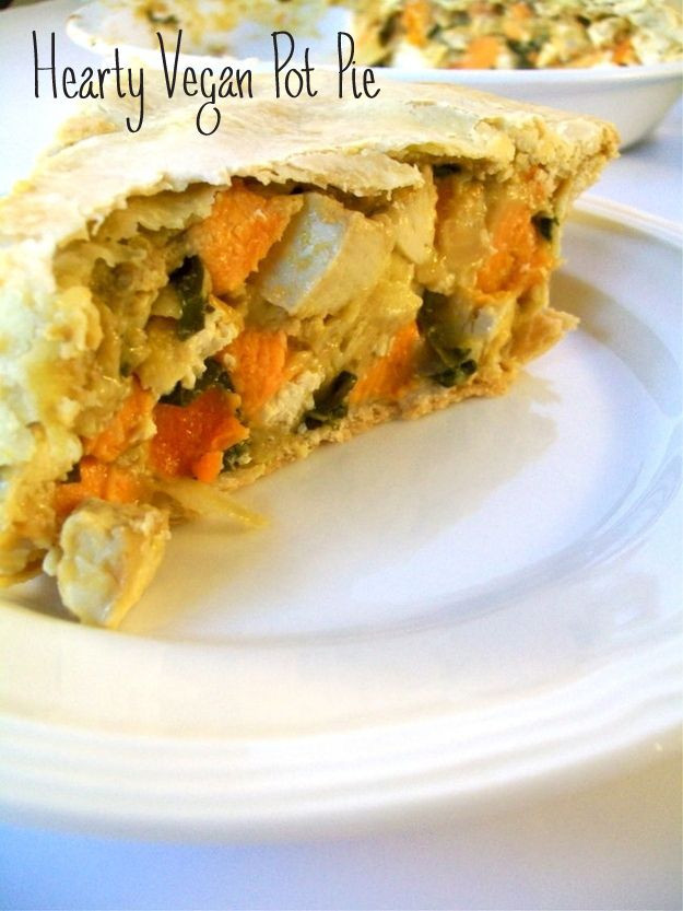 Vegan Thanksgiving Pie
 Hearty Vegan Pot Pie