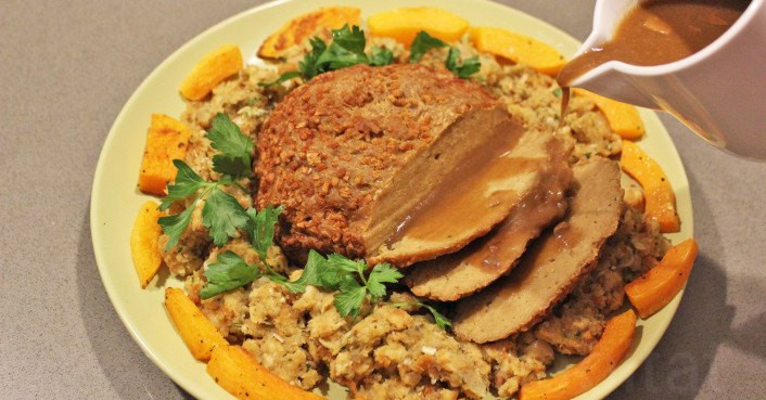 Vegan Thanksgiving Turkey
 Ve arian Turkey Recipe Inhabitat – Green Design