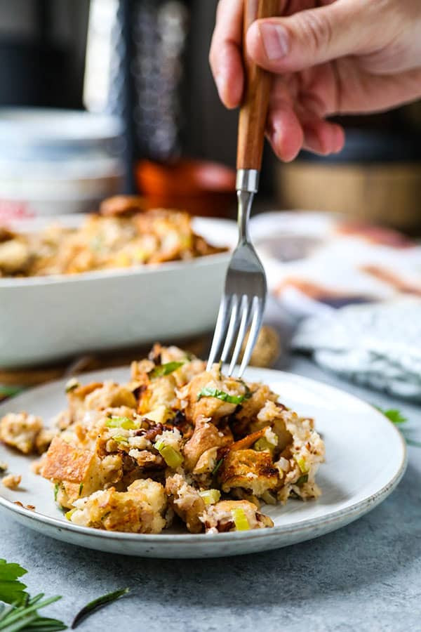 Vegetarian Stuffing Recipe Thanksgiving
 Easy Vegan Stuffing The Ultimate Pickled Plum Food And