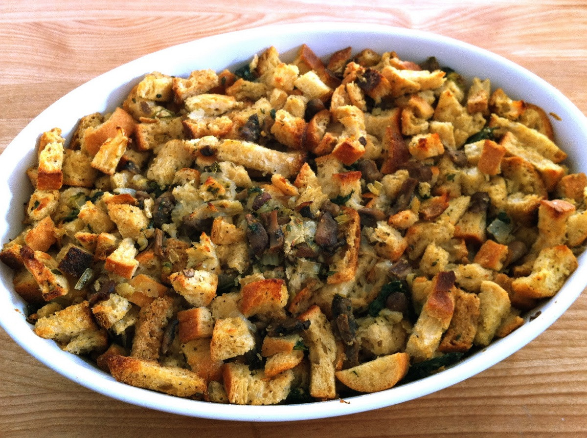 Vegetarian Stuffing Recipe Thanksgiving
 Great Edibles Recipes Ve arian Stuffing Weedist